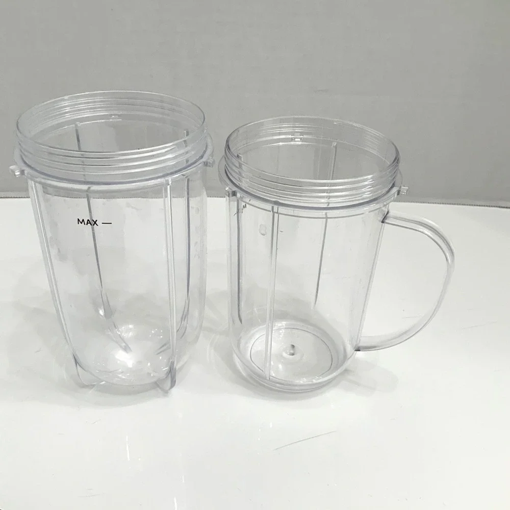 Magic Bullet MBR 1101 Personal Mini Blender w/ Cups Lids Tested, Works Perfectly